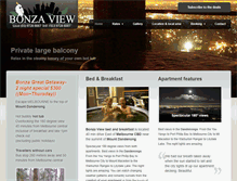 Tablet Screenshot of bonzaview.com.au